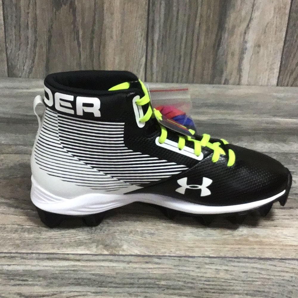 NEW Under Armour Hammer Mid RM Black / White - Picture 5 of 6